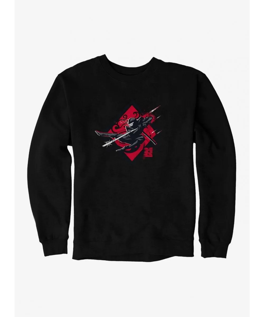 Premium G.I. Joe Snake Eyes Jump Attack Sweatshirt $10.92 Sweatshirts