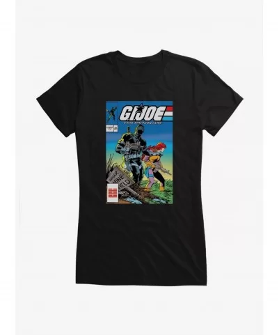 Fashion G.I. Joe Comic Snake Eyes Girls T-Shirt $7.57 T-Shirts