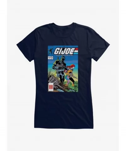 Fashion G.I. Joe Comic Snake Eyes Girls T-Shirt $7.57 T-Shirts