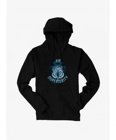 Seasonal Sale G.I. Joe Cobra Air Superiority Badge Hoodie $11.85 Hoodies