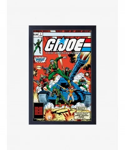 Limited Time Special G.I. Joe Comic Framed Wood Wall Art $11.95 Other Products