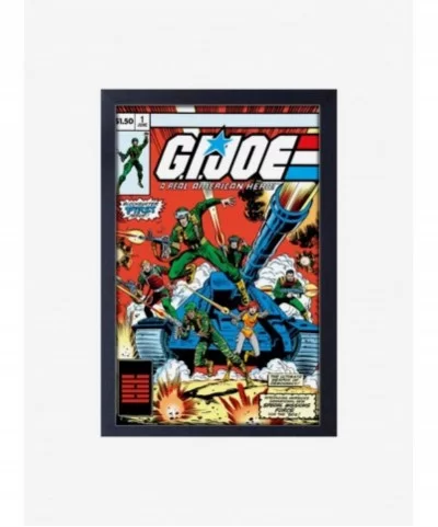 Limited Time Special G.I. Joe Comic Framed Wood Wall Art $11.95 Other Products