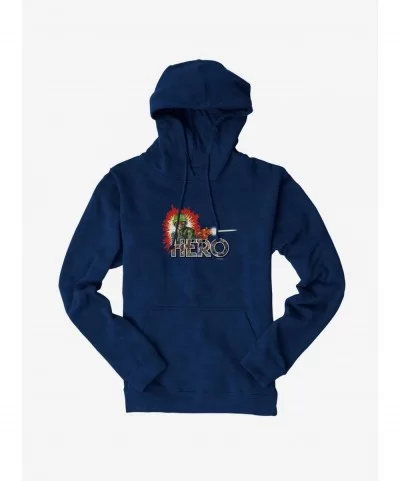 Pre-sale Discount G.I. Joe Hero Logo Hoodie $17.24 Hoodies