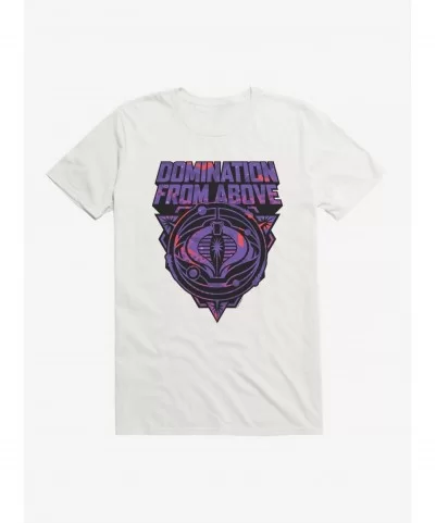 Flash Deal G.I. Joe Cobra Domination From Above Badge T-Shirt $6.31 T-Shirts