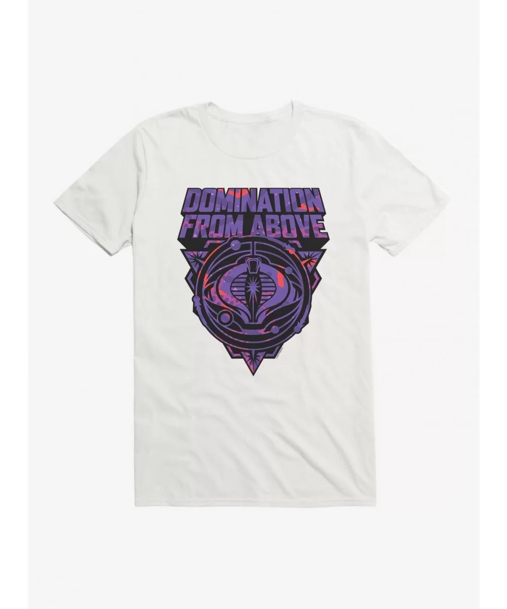 Flash Deal G.I. Joe Cobra Domination From Above Badge T-Shirt $6.31 T-Shirts