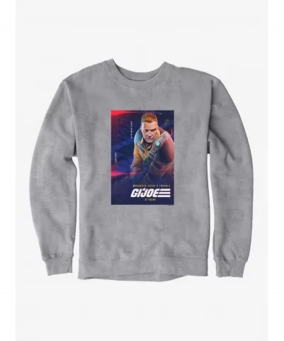 Cheap Sale G.I. Joe Duke Info Card Sweatshirt $10.04 Sweatshirts