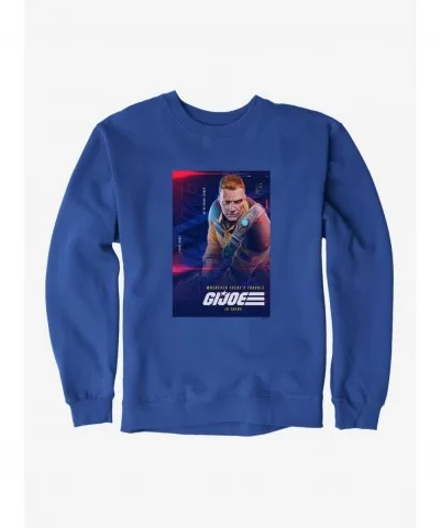 Cheap Sale G.I. Joe Duke Info Card Sweatshirt $10.04 Sweatshirts