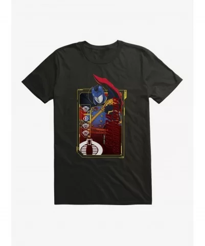 Sale Item G.I. Joe Cobra Commander Scan Card T-Shirt $9.56 T-Shirts