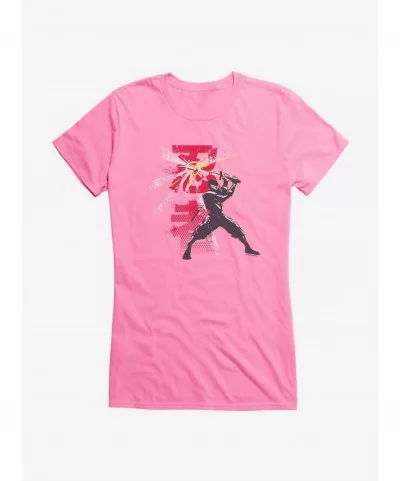 Trendy G.I. Joe Snake Eyes Blocking Girls T-Shirt $8.57 T-Shirts