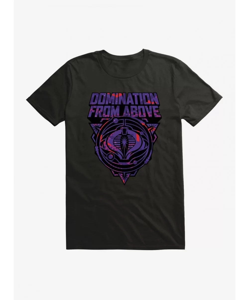 Flash Deal G.I. Joe Cobra Domination From Above Badge T-Shirt $9.18 T-Shirts