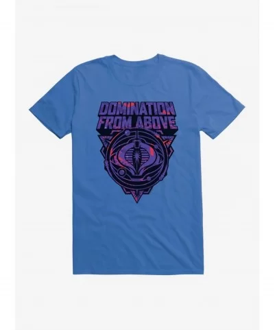 Flash Deal G.I. Joe Cobra Domination From Above Badge T-Shirt $9.18 T-Shirts