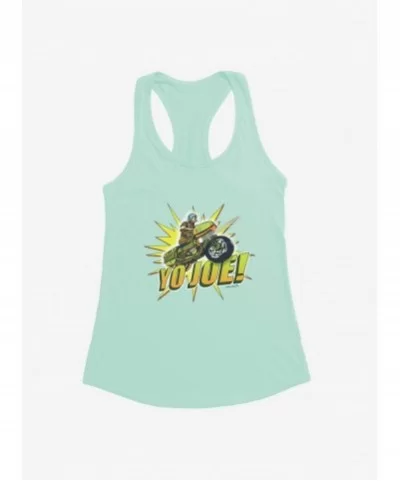 Sale Item G.I. Joe Yo Joe! On Motorcycle Girls Tank $7.57 Tanks