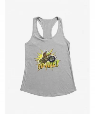 Sale Item G.I. Joe Yo Joe! On Motorcycle Girls Tank $7.57 Tanks