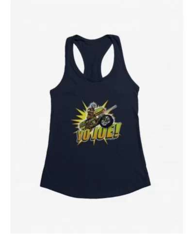 Sale Item G.I. Joe Yo Joe! On Motorcycle Girls Tank $7.57 Tanks