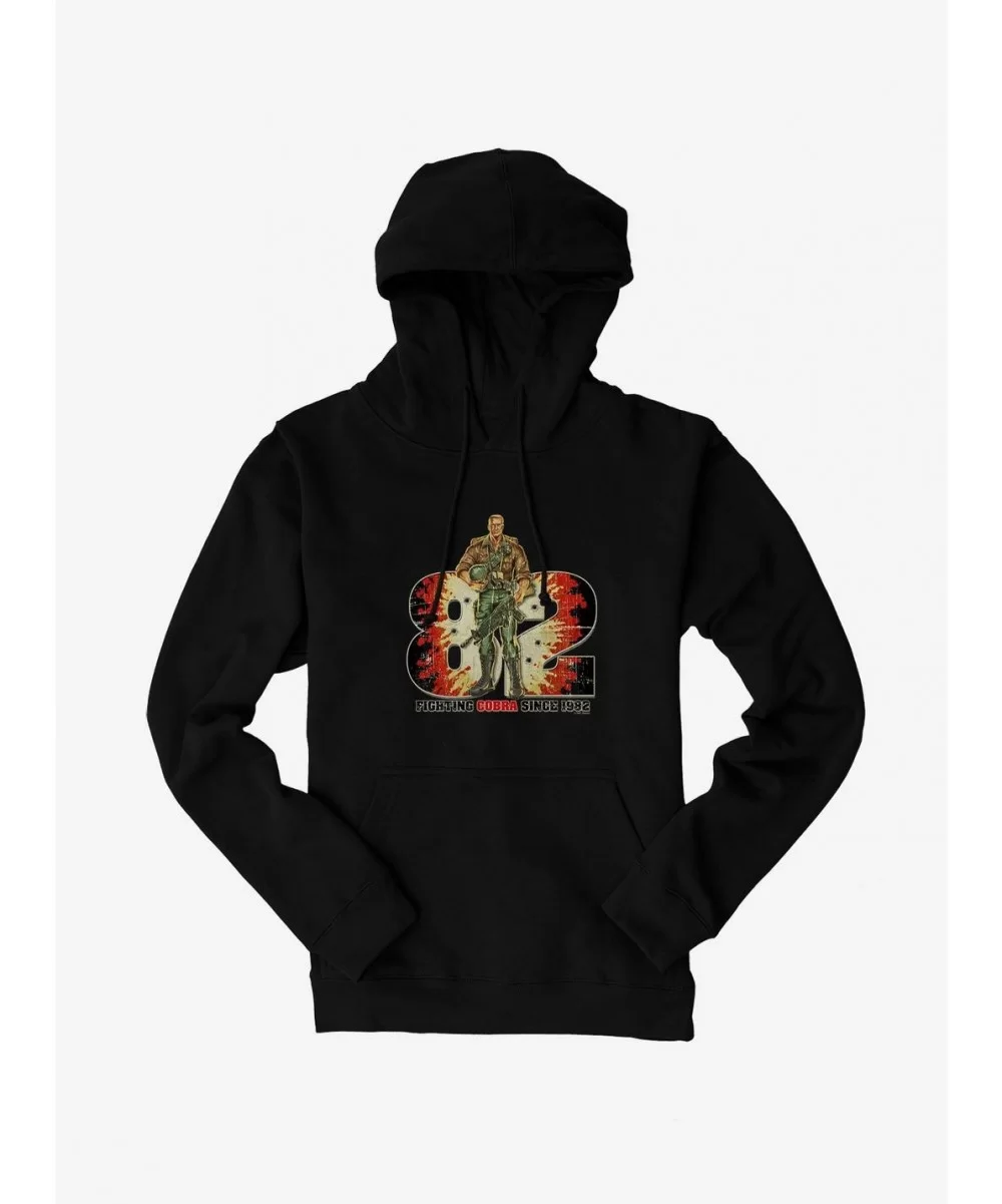 Discount G.I. Joe Duke Fighting Since 82 Hoodie $13.65 Hoodies