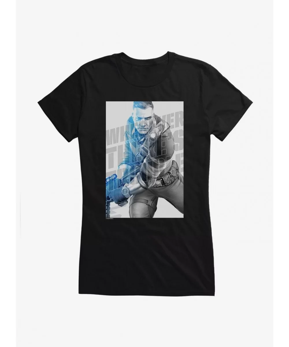 Bestselling G.I. Joe Duke Key Art Girls T-Shirt $6.37 T-Shirts