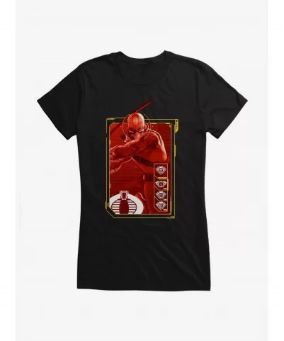 Flash Deal G.I. Joe Storm Shadow Body Scan Girls T-Shirt $7.17 T-Shirts