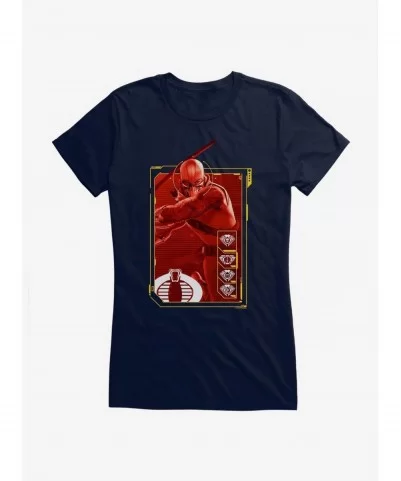 Flash Deal G.I. Joe Storm Shadow Body Scan Girls T-Shirt $7.17 T-Shirts