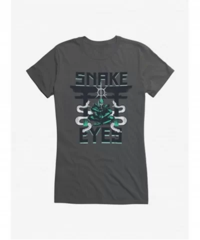 Fashion G.I. Joe Snake Eyes Meditate Girls T-Shirt $8.57 T-Shirts