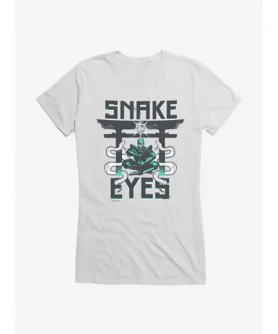 Fashion G.I. Joe Snake Eyes Meditate Girls T-Shirt $8.57 T-Shirts