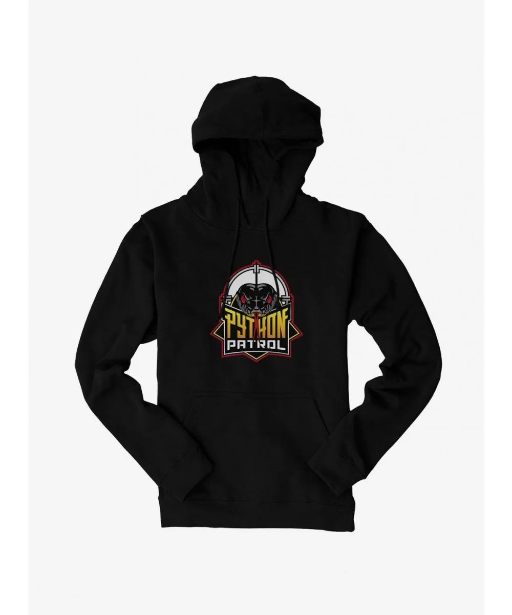 Absolute Discount G.I. Joe Python Patrol Logo Hoodie $16.16 Hoodies