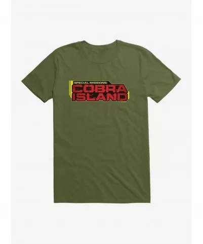 Value Item G.I. Joe Cobra Island Logo T-Shirt $8.99 T-Shirts