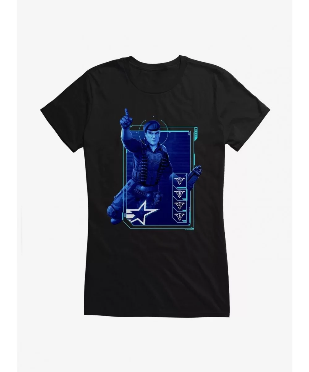 Festival Price G.I. Joe Flint Body Scan Girls T-Shirt $9.96 T-Shirts