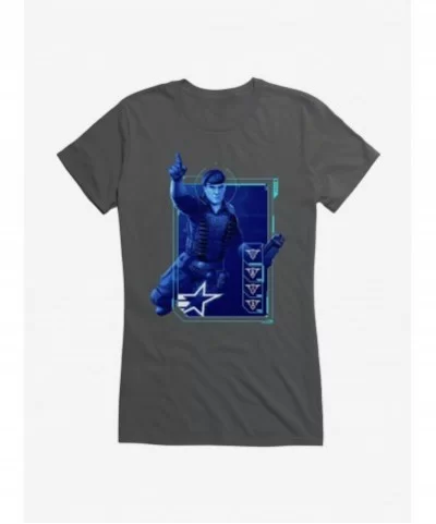 Festival Price G.I. Joe Flint Body Scan Girls T-Shirt $9.96 T-Shirts