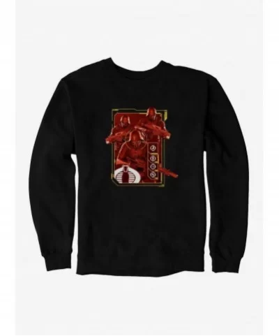 Low Price G.I. Joe Cobra Troopers Scan Card Sweatshirt $14.46 Sweatshirts