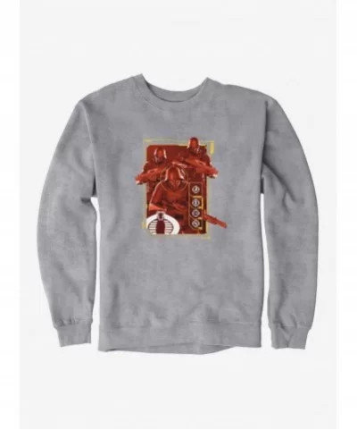 Low Price G.I. Joe Cobra Troopers Scan Card Sweatshirt $14.46 Sweatshirts