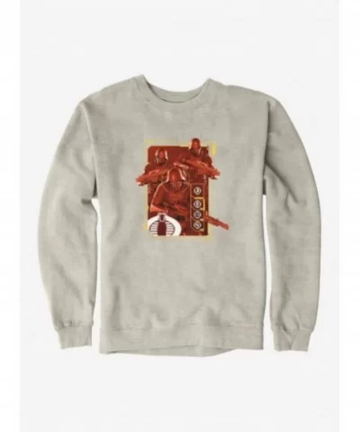 Low Price G.I. Joe Cobra Troopers Scan Card Sweatshirt $14.46 Sweatshirts