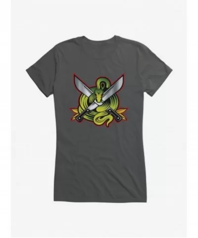 Unique G.I. Joe Python Icon Girls T-Shirt $6.18 T-Shirts