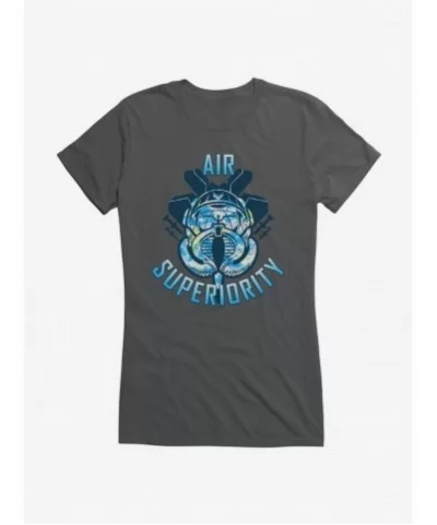 Festival Price G.I. Joe Cobra Air Superiority Badge Girls T-Shirt $7.37 T-Shirts