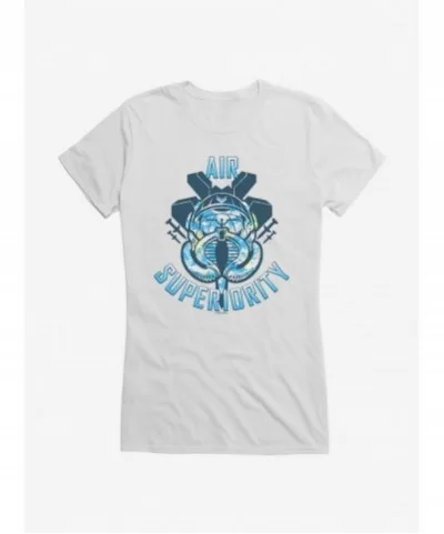 Festival Price G.I. Joe Cobra Air Superiority Badge Girls T-Shirt $7.37 T-Shirts