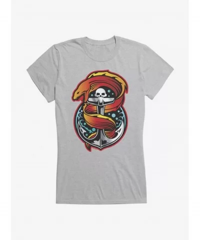 Pre-sale G.I. Joe Cobra Sea Anchor Icon Girls T-Shirt $9.36 T-Shirts