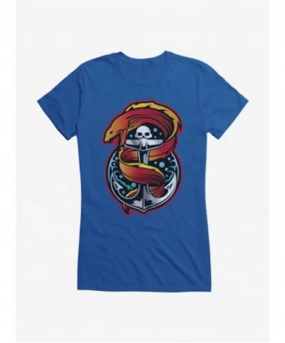 Pre-sale G.I. Joe Cobra Sea Anchor Icon Girls T-Shirt $9.36 T-Shirts