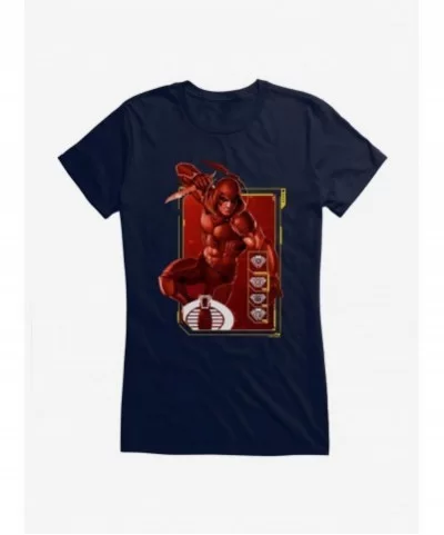 Limited Time Special G.I. Joe Zartan Scan Card Girls T-Shirt $7.37 T-Shirts