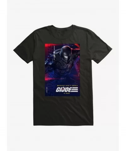 Best Deal G.I. Joe Snake Eyes Info Card T-Shirt $8.41 T-Shirts