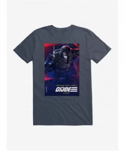 Best Deal G.I. Joe Snake Eyes Info Card T-Shirt $8.41 T-Shirts