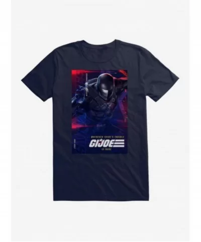 Best Deal G.I. Joe Snake Eyes Info Card T-Shirt $8.41 T-Shirts