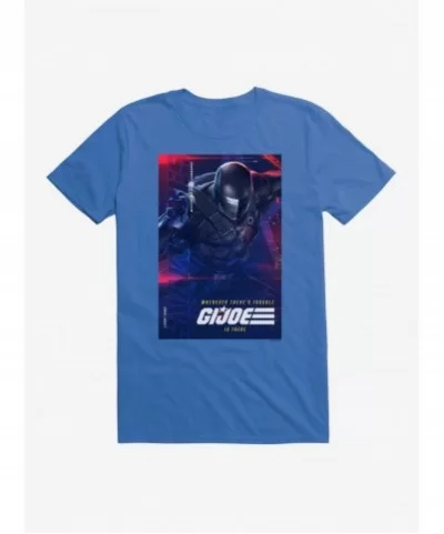 Best Deal G.I. Joe Snake Eyes Info Card T-Shirt $8.41 T-Shirts