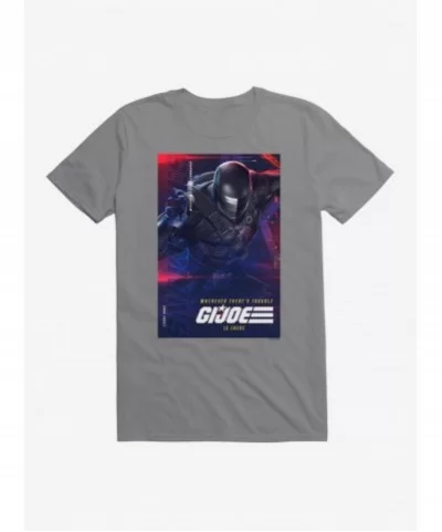 Best Deal G.I. Joe Snake Eyes Info Card T-Shirt $8.41 T-Shirts