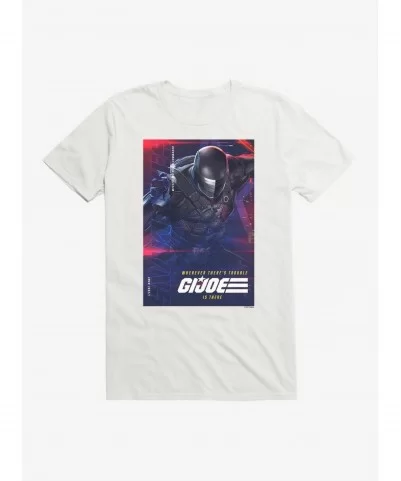 Best Deal G.I. Joe Snake Eyes Info Card T-Shirt $8.41 T-Shirts