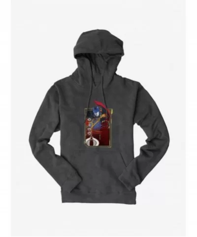 Hot Sale G.I. Joe Cobra Commander Scan Card Hoodie $16.16 Hoodies